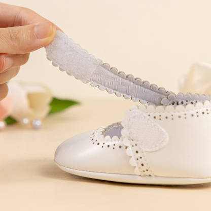 CG5352 Baby Princess Shoes PUPVC Sole Cute Comfortable Soft Non-Slip Infant Toddler First Walkers