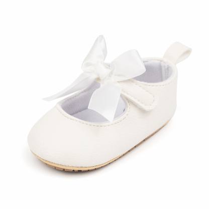 CG5362 Baby Princess Shoes for Girls Soft Sole Non Slip Infant First Walkers Cute Toddler Shoes Bowknot -Jie Zu Baby