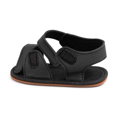 DZ5239 Baby Shoes Factory Customize Baby Sandals for Boys Soft Sole Breathable Comfortable Non Slip Summer Beach Shoes-Jie Zu Baby