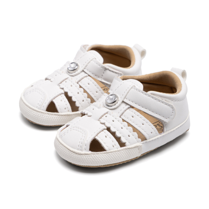CG6223 Infant Sandals PUPVC Sole Baby Summer Shoes Breathable Soft Sole Non Slip