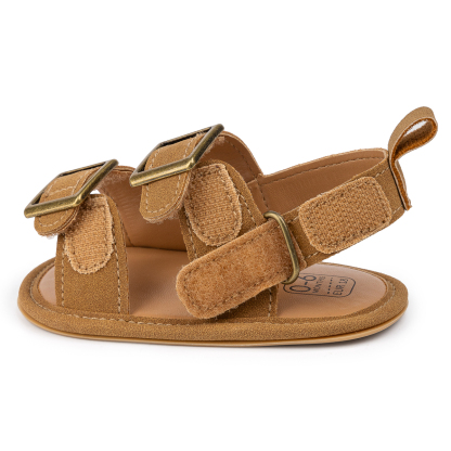 CG5227 Baby Sandals PU Soft Sole Comfortable Lightweight Breathable Summer Shoes for Toddlers Kids Boys Girls