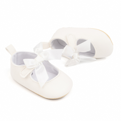CG5362 Baby Princess Shoes for Girls Soft Sole Non Slip Infant First Walkers Cute Toddler Shoes Bowknot -Jie Zu Baby