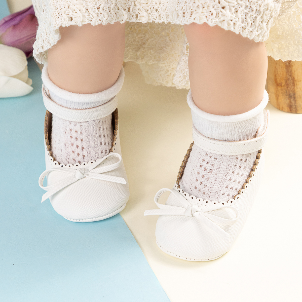 CG5364 Baby Princess Shoes for Girls Soft Sole Non Slip Infant First Walkers Cute Toddler Shoes-Jie Zu Baby