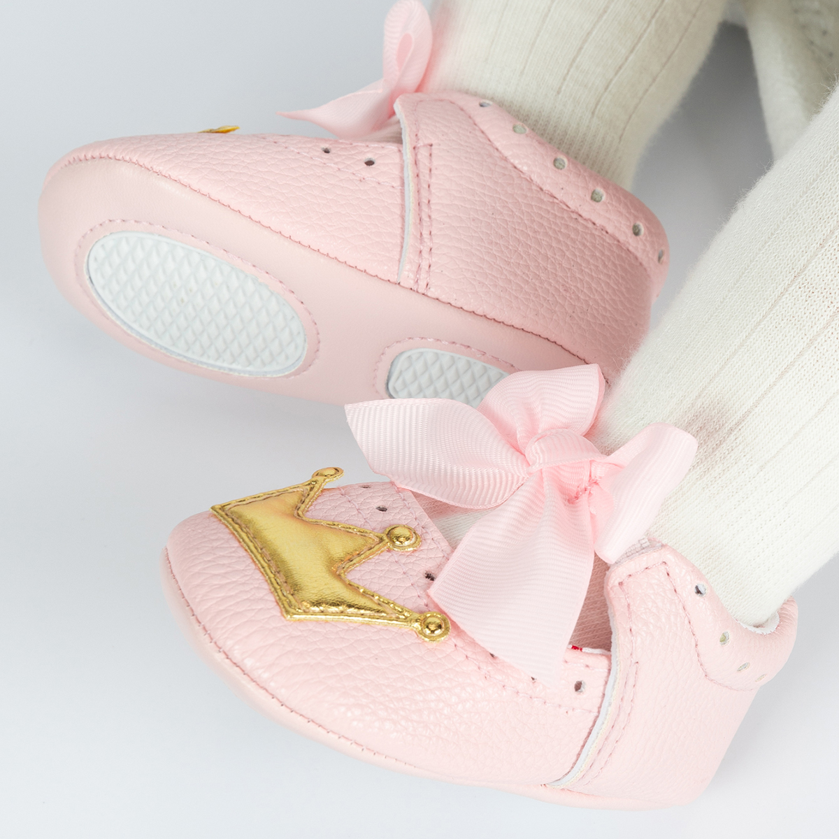 Crown Baby Girl Dress Shoes Wholesale-JZ Baby