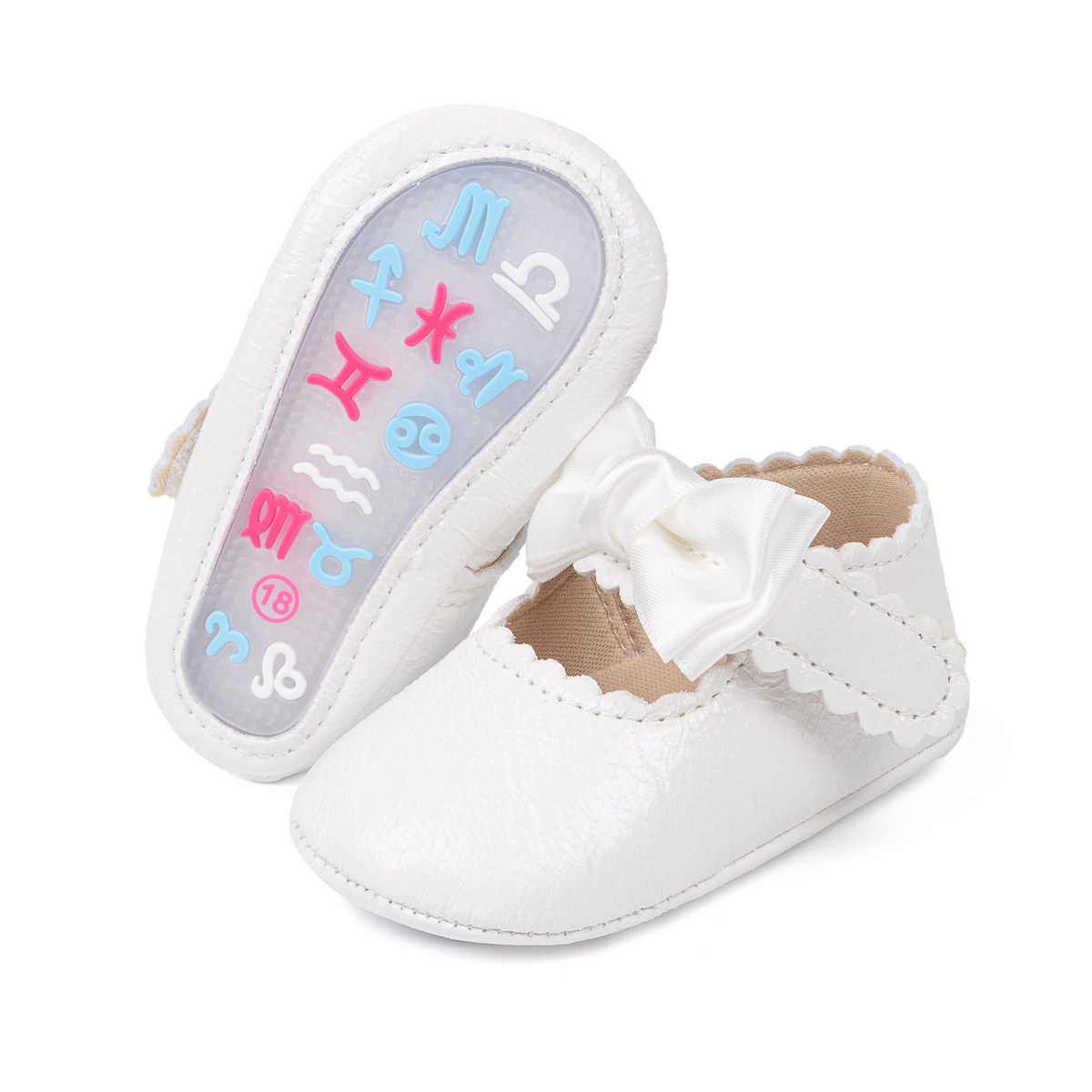 PU Upper PVC Anti-slip sole Baby Dress Shoes