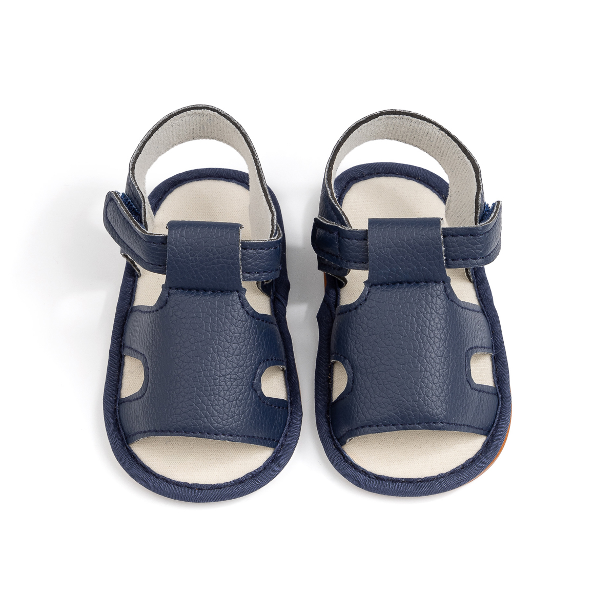 DZ5240 Baby Sandals for Boys Girls Soft Sole Breathable Comfortable Lightweight Non Slip Summer Shoes PUPVCSole-Jie Zu Baby