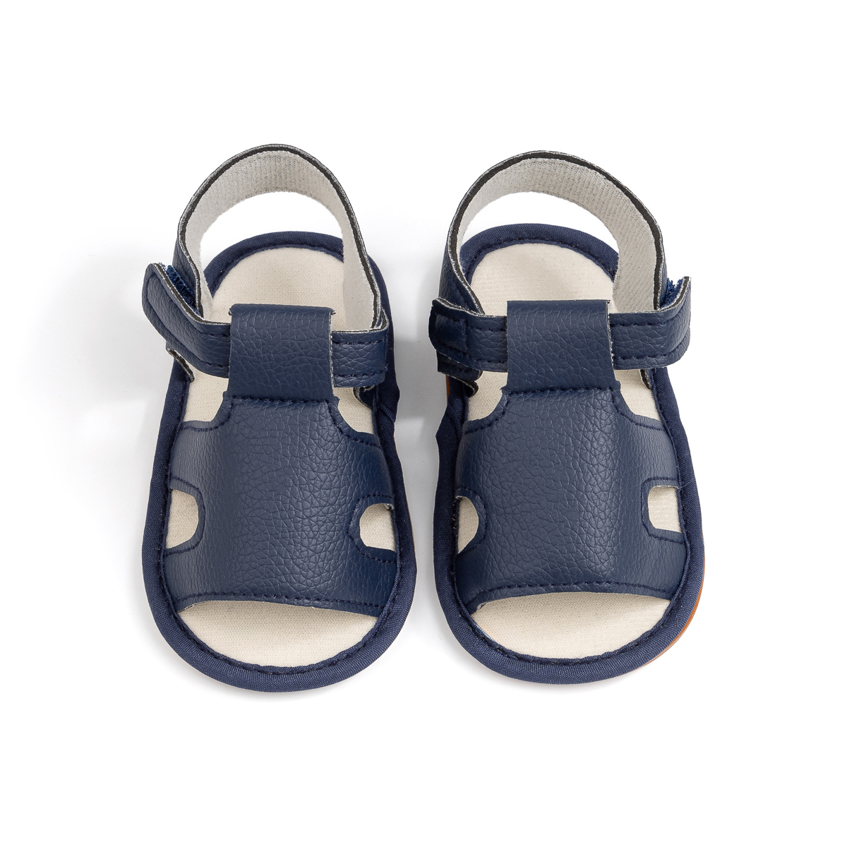 DZ5240 Baby Sandals for Boys Girls Soft Sole Breathable Comfortable Lightweight Non Slip Summer Shoes PUPVCSole-Jie Zu Baby