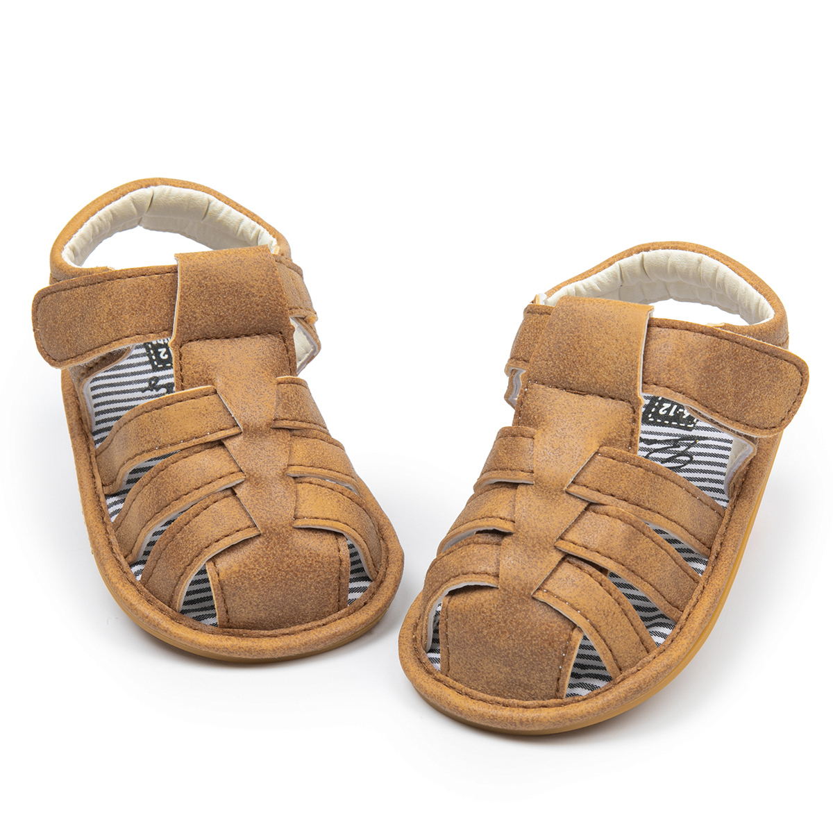 Light Brown Anti-Slip Summer Boy Baby Sandals
