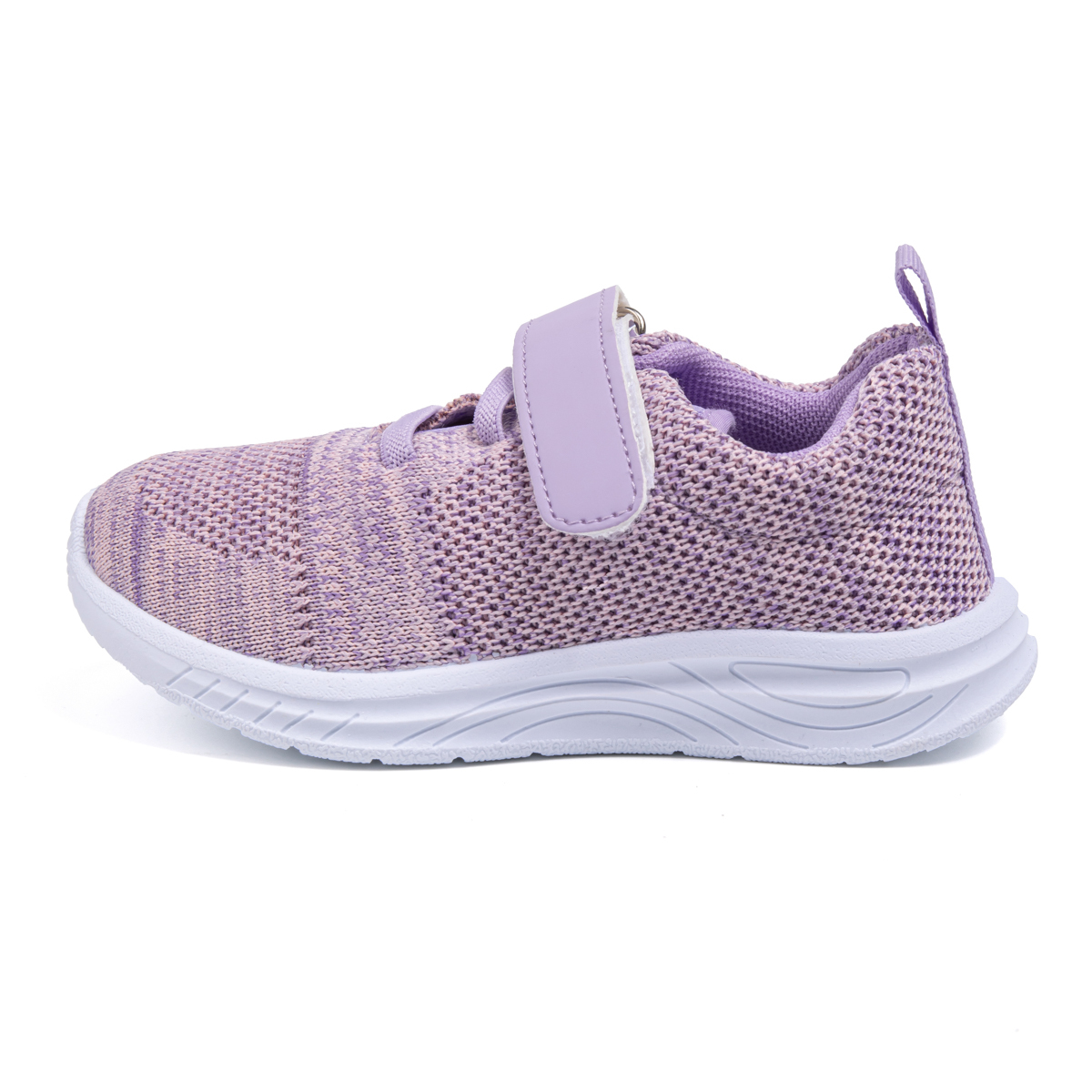 CG5105 Purple Breathable Velcro Toddler Shoes Wholesale 5-11c