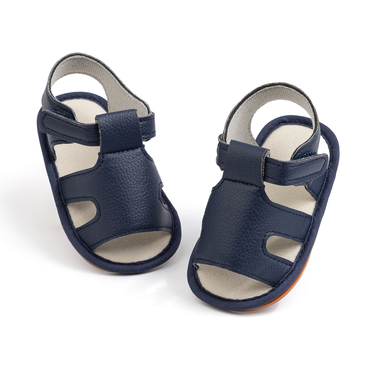 DZ5240 Baby Sandals for Boys Girls Soft Sole Breathable Comfortable Lightweight Non Slip Summer Shoes PUPVCSole-Jie Zu Baby