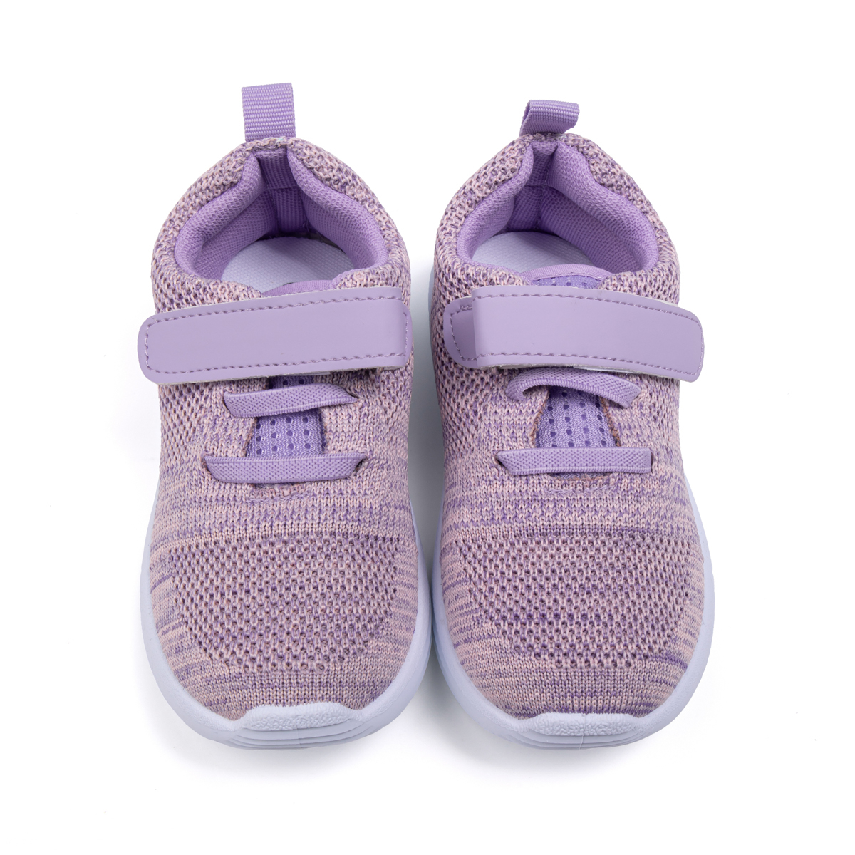 CG5105 Purple Breathable Velcro Toddler Shoes Wholesale 5-11c