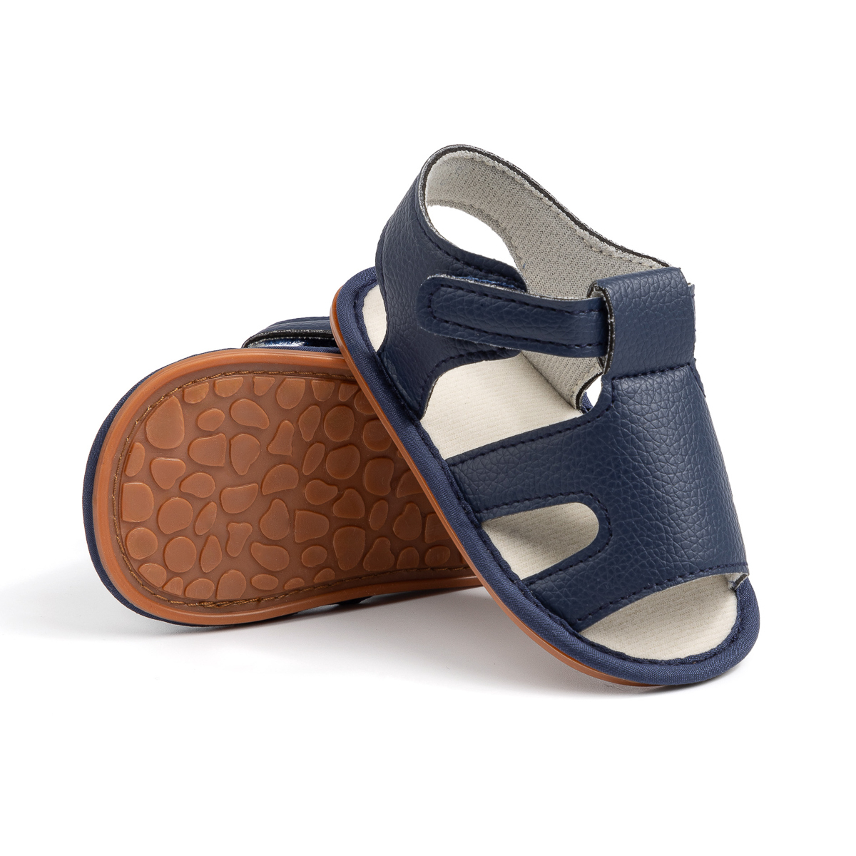 DZ5240 Baby Sandals for Boys Girls Soft Sole Breathable Comfortable Lightweight Non Slip Summer Shoes PUPVCSole-Jie Zu Baby