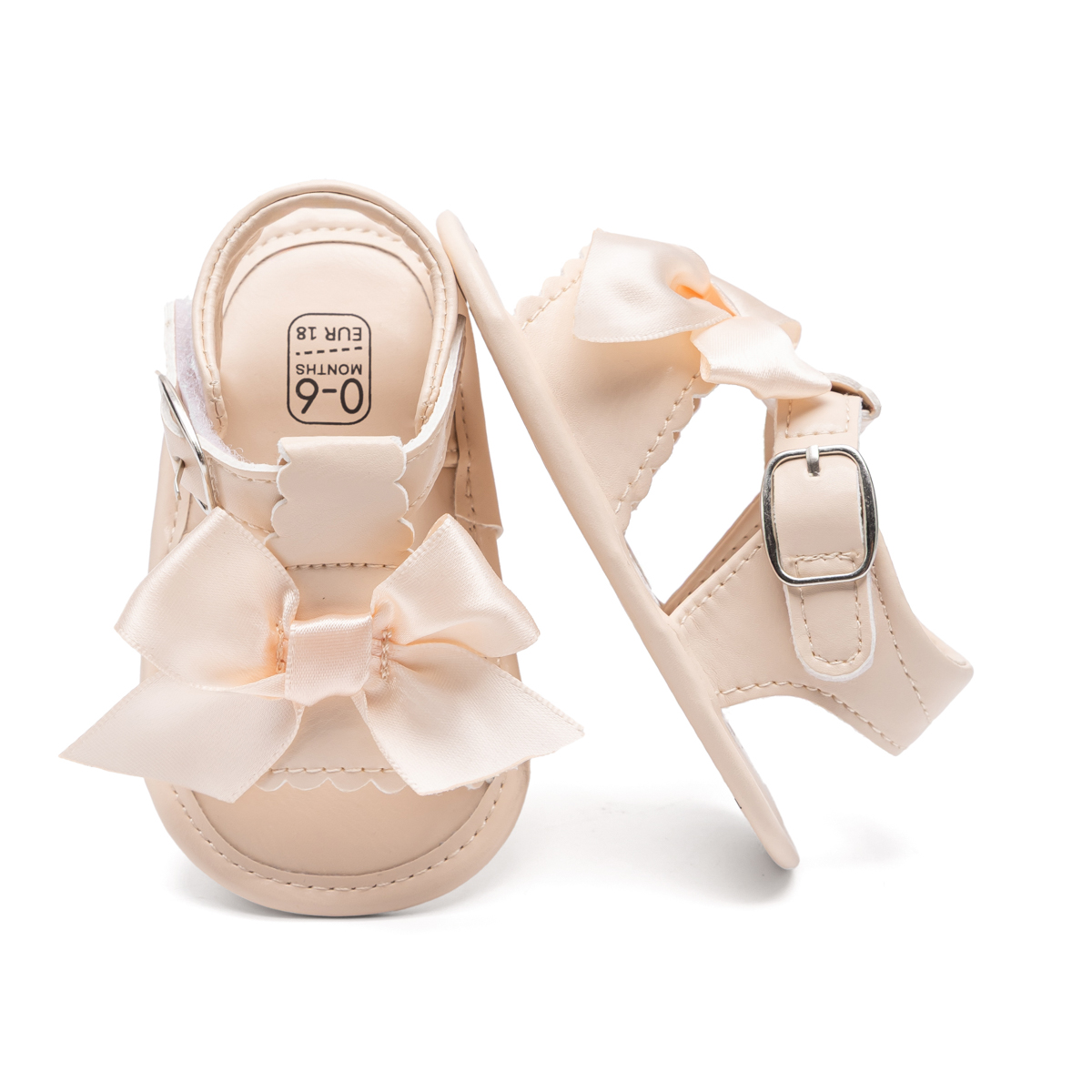 CG1415 Baby Sandals PUPVC Sole Non Slip Infant Shoes for Newborns Toddlers