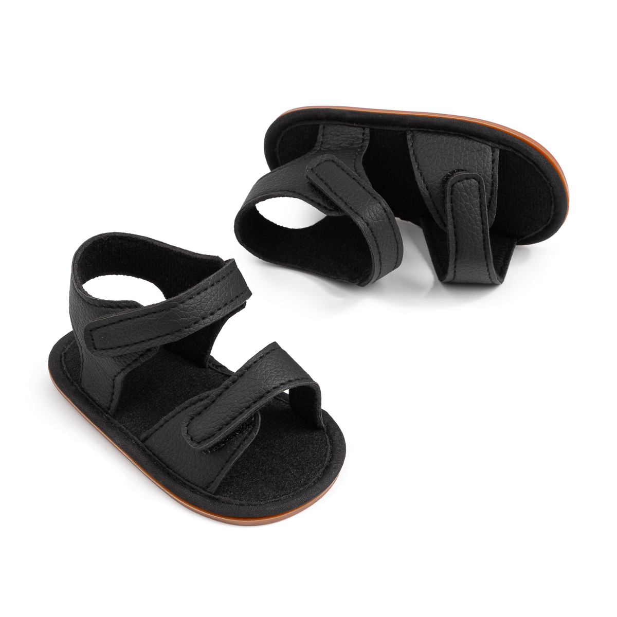DZ5239 Baby Shoes Factory Customize Baby Sandals for Boys Soft Sole Breathable Comfortable Non Slip Summer Beach Shoes-Jie Zu Baby