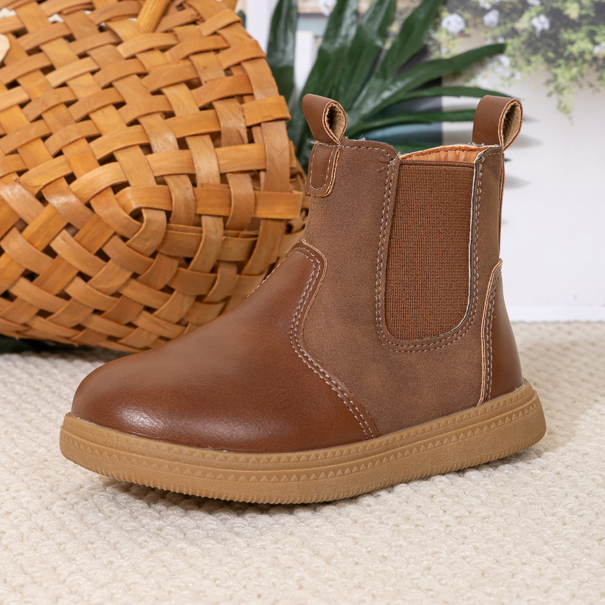 CG5421 Kids PUPVC Sole Lightweight Durable Comfortable Sneakers for Boys and Girls Non Slip Breathable Casual Shoes