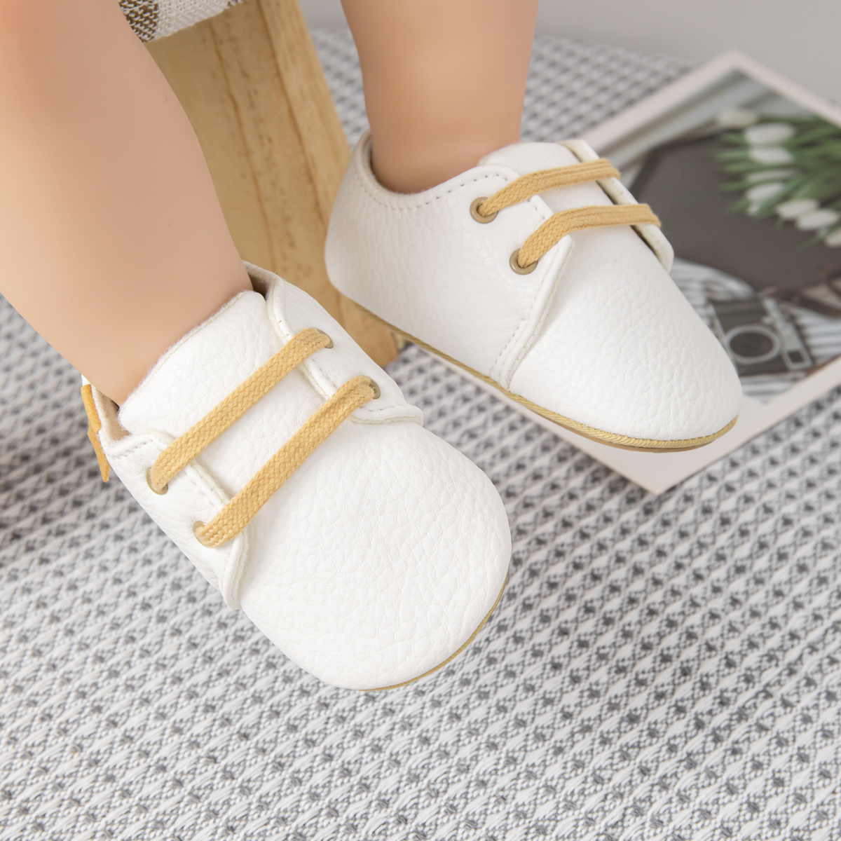 Environment Protect Material PU Leather Infant Shoes Wholesale-JZ Baby