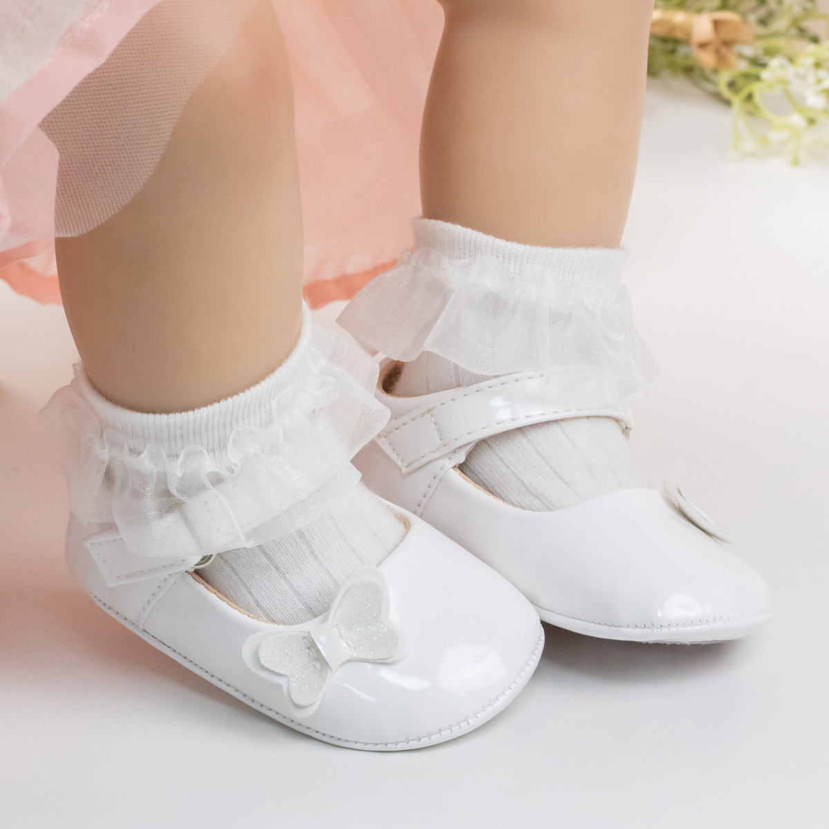 Cutie Jelly Rubber-Soled Baby Girl Dress Shoes Wholesale-JZ Baby