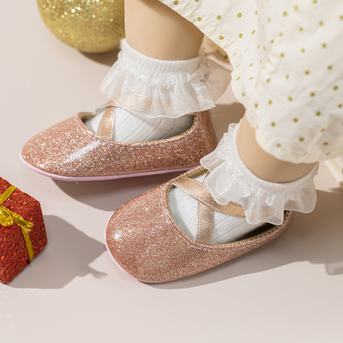 Anti-Slip Ballet Girl Baby Ballet Shoes Wholesale-JZ Baby