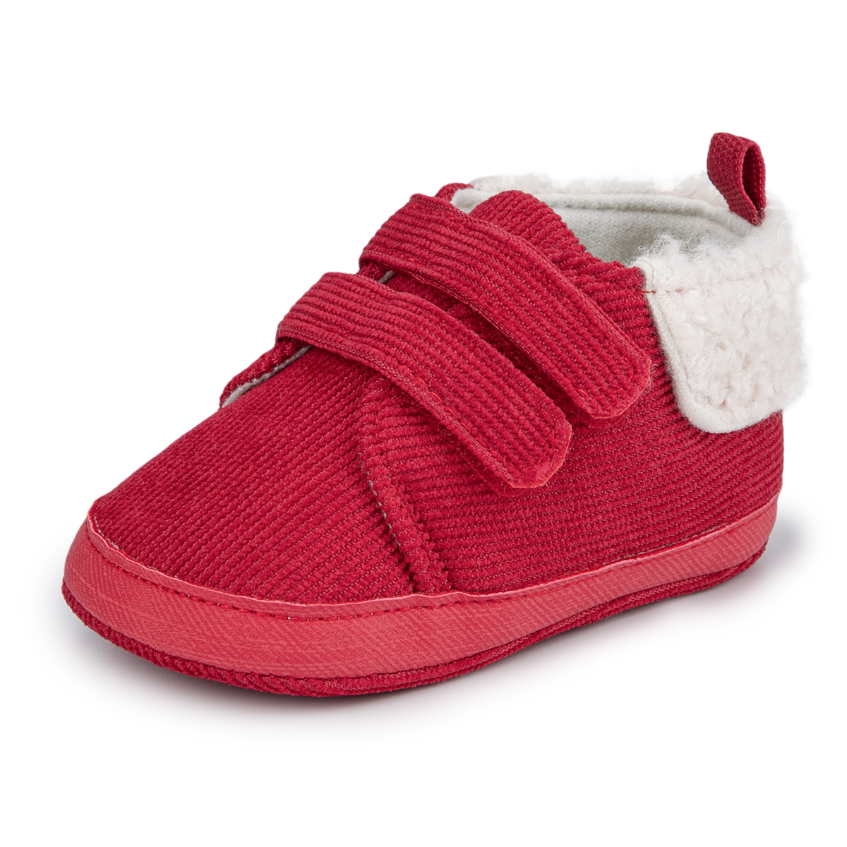 OEM | Christmas Red Velcro Baby Shoes-JZ Baby