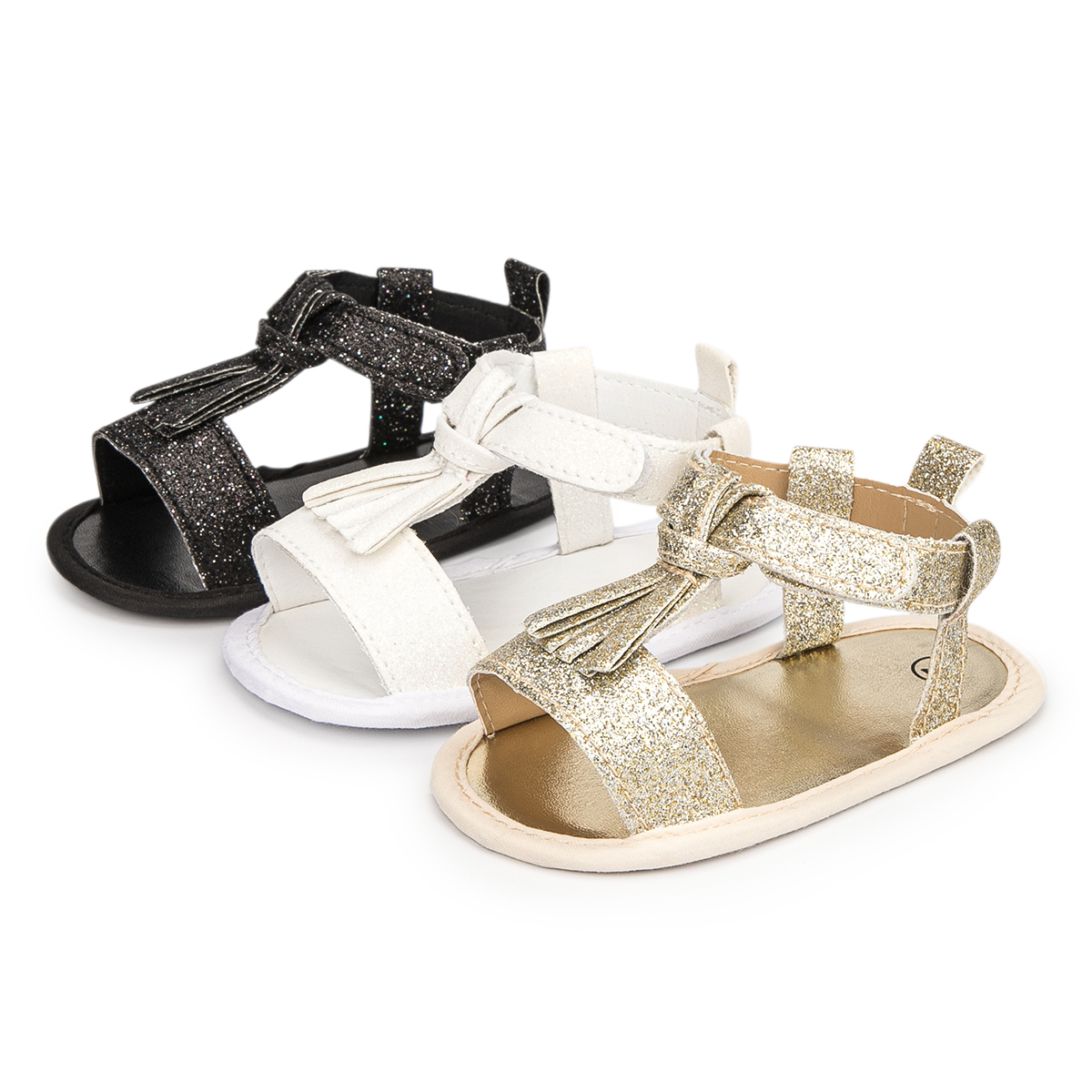 0-18 Months Baby Girl Summer Sandals with Soft Sole Wholesale-JZ Baby