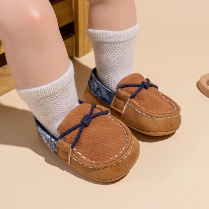 CG5162 Baby Casual Shoes PU Comfortable Lightweight Non-Slip Soft Sole for Toddlers Boys Girls Infant First Walkers