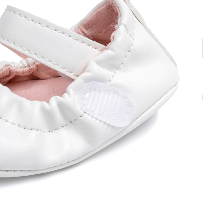 CG5341 Baby Princess Shoes PUPVC Sole Comfortable Soft Non-Slip Cute Design for Toddlers Girls First Walking Shoes