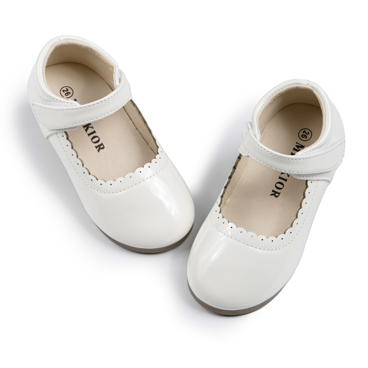 Bonario Toddler Dress Girls Shoes Mary Jane Soft Sole Princess Shoes for Little Kids