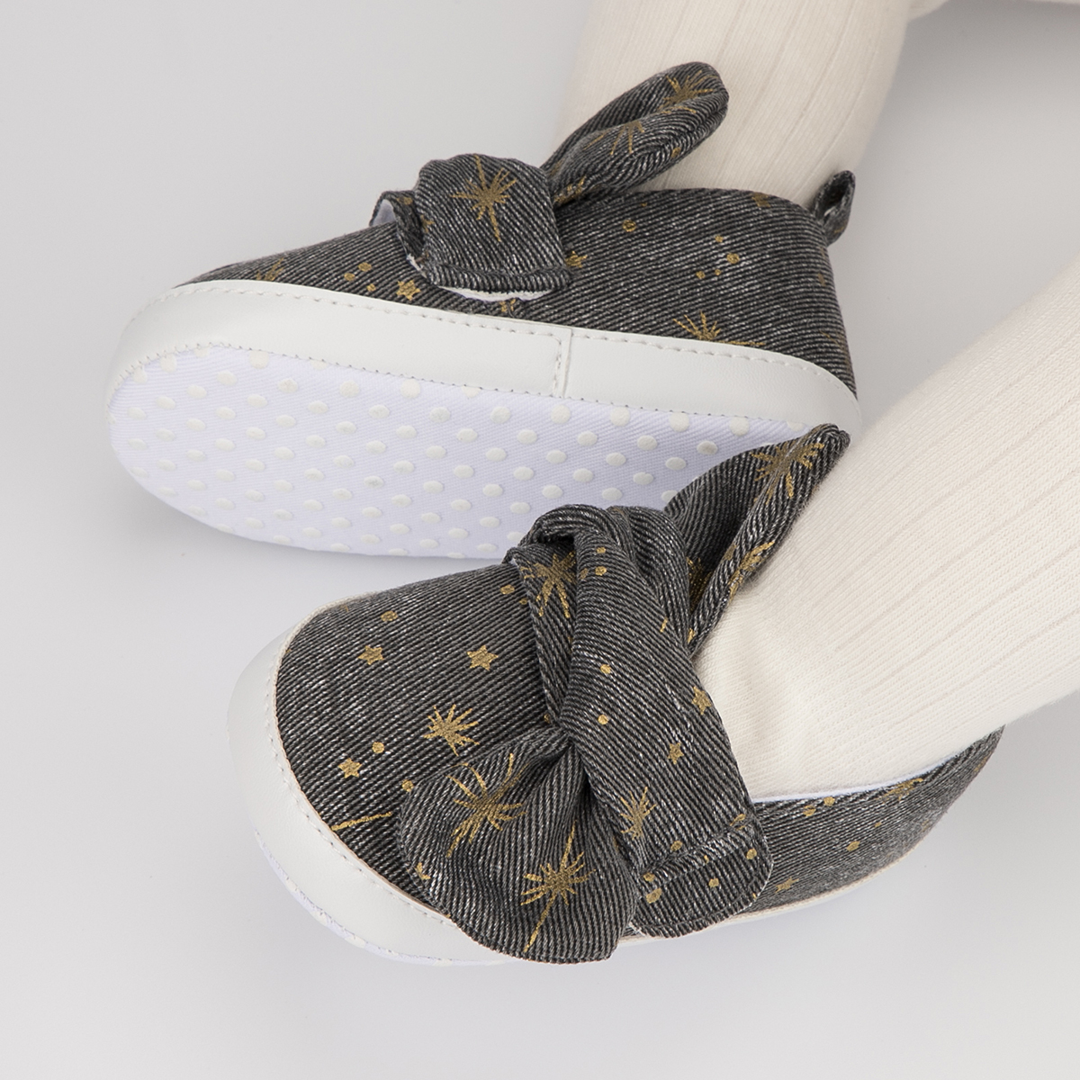 OEM | Cotton Base 0-18M Toddler Baby Walking Shoes-JZ Baby