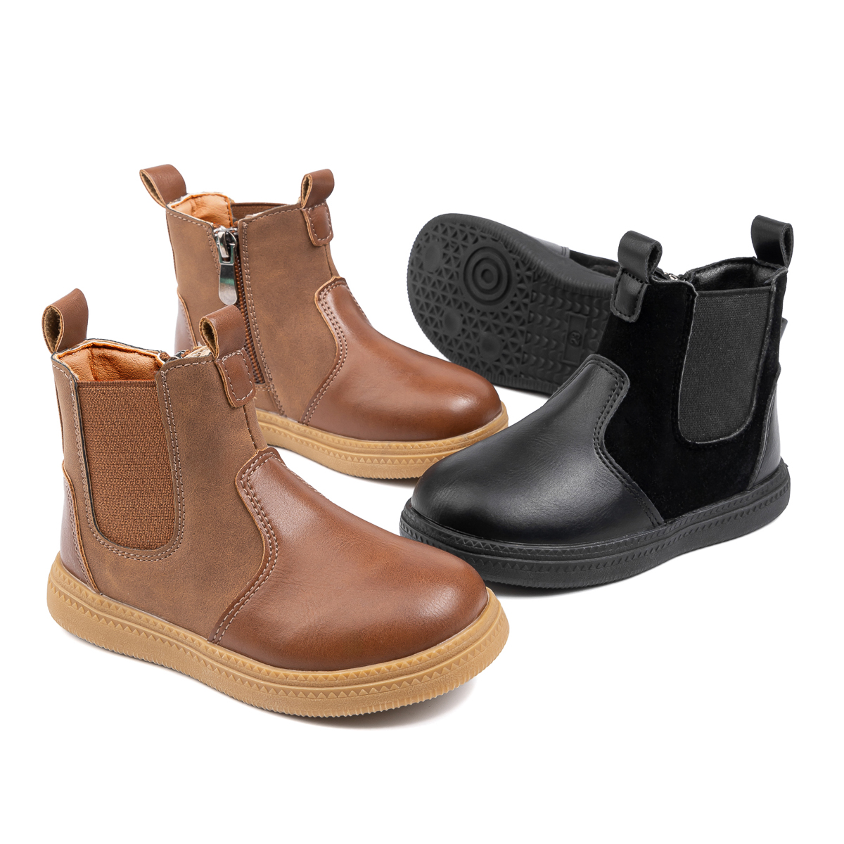 CG5421 Kids PUPVC Sole Lightweight Durable Comfortable Sneakers for Boys and Girls Non Slip Breathable Casual Shoes