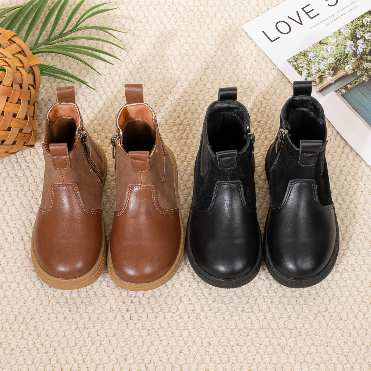 CG5421 Kids PUPVC Sole Lightweight Durable Comfortable Sneakers for Boys and Girls Non Slip Breathable Casual Shoes
