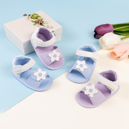 CG5251 Baby Sandals for Boys Girls Soft Sole Breathable Comfortable Lightweight Non Slip Toddler Shoes PUPVC Sole