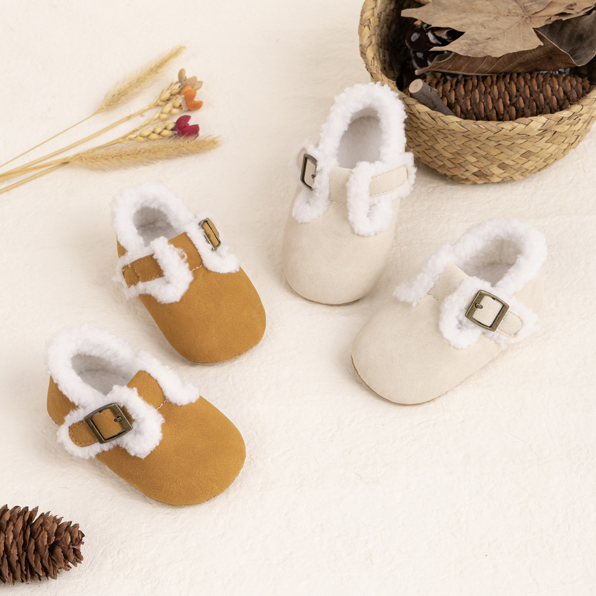 CG6165 Baby Casual Shoes PUPVC Sole Infant Soft Comfortable Lightweight Breathable Toddler Walking Footwear