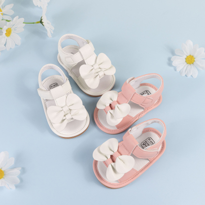 CG5246 Baby Sandals Soft Cotton Sole Breathable Lightweight Comfortable for Toddlers Boys Girls Summer Footwear