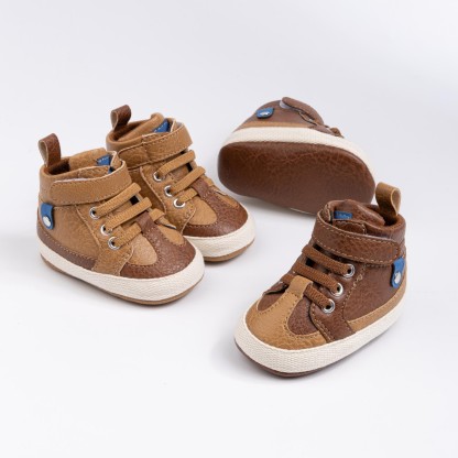 CG5172 Baby Casual Shoes Non Slip Soft Sole Lightweight Breathable Comfortable Infant First Walkers for Boys Girls Toddler 0 24 Months