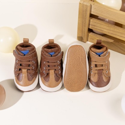 CG5172 Baby Casual Shoes Non Slip Soft Sole Lightweight Breathable Comfortable Infant First Walkers for Boys Girls Toddler 0 24 Months