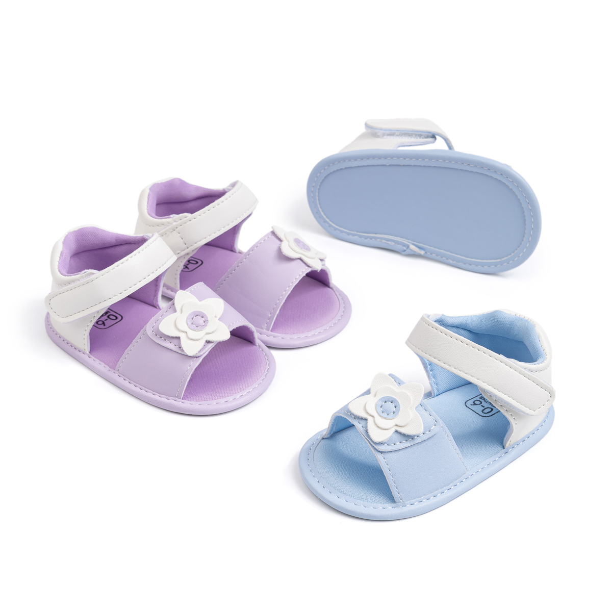 CG5251 Baby Sandals for Boys Girls Soft Sole Breathable Comfortable Lightweight Non Slip Toddler Shoes PUPVC Sole