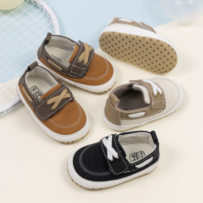 CG5167 Baby Casual Shoes Canvas Cotton SoleInfant Footwear for Newborns Toddlers Boys -Jie Zu Baby