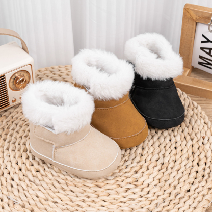 CG5440 Baby Boots PUPUSole Non Slip Soft Sole Toddlers First Walking Booties Winter Cute Design-Jie Zu Baby