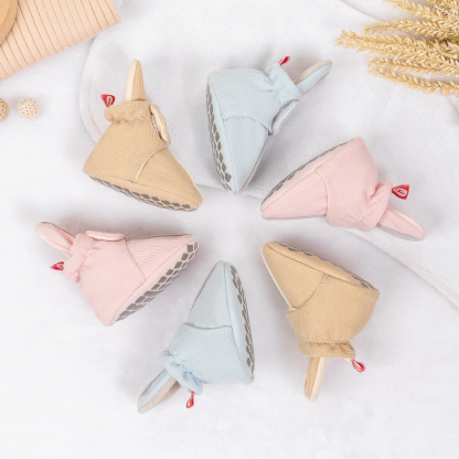 CG5506B Baby Cotton Socks with Non Slip Cotton Sole for Newborns Infants Toddlers Soft Comfortable Breathable Unisex-Jie Zu Baby