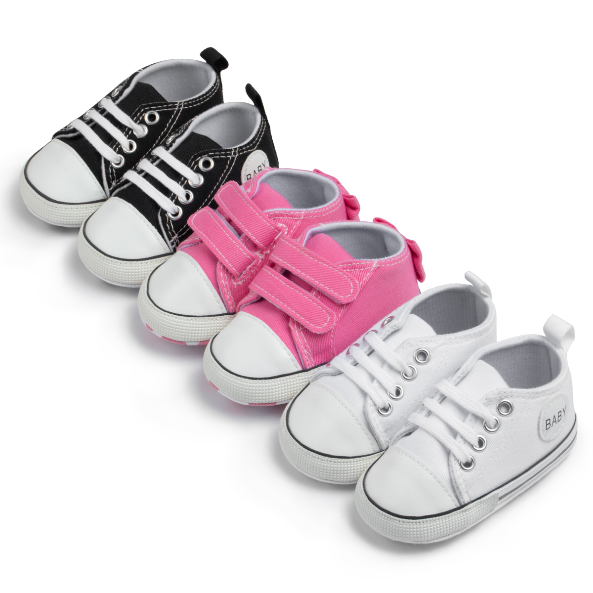 Customized Canvas Toddler Shoes Cotton Sole Wholesale-JZ Baby