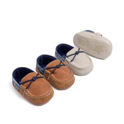 CG5162 Baby Casual Shoes PU Comfortable Lightweight Non-Slip Soft Sole for Toddlers Boys Girls Infant First Walkers