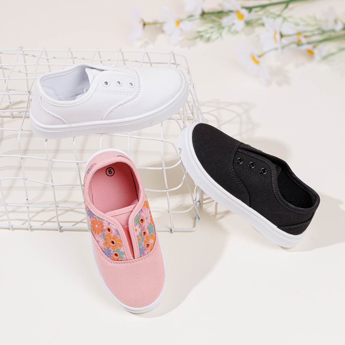 CG5175 Kids Shoes with PU TPR Sole Durable Lightweight Non Slip Childrens Casual Sneakers for Boys and Girls-Jie Zu Baby