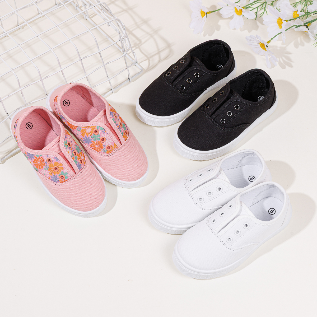CG5175 Kids Shoes with PU TPR Sole Durable Lightweight Non Slip Childrens Casual Sneakers for Boys and Girls-Jie Zu Baby