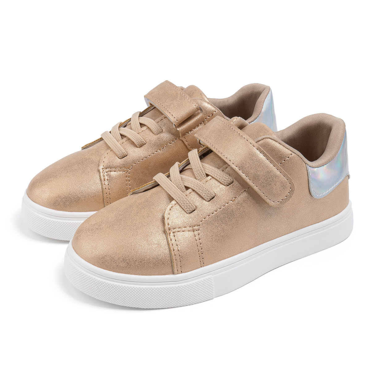 CG5143 Wholesale Simple Color Velcro Kids Casual Shoes 28-33