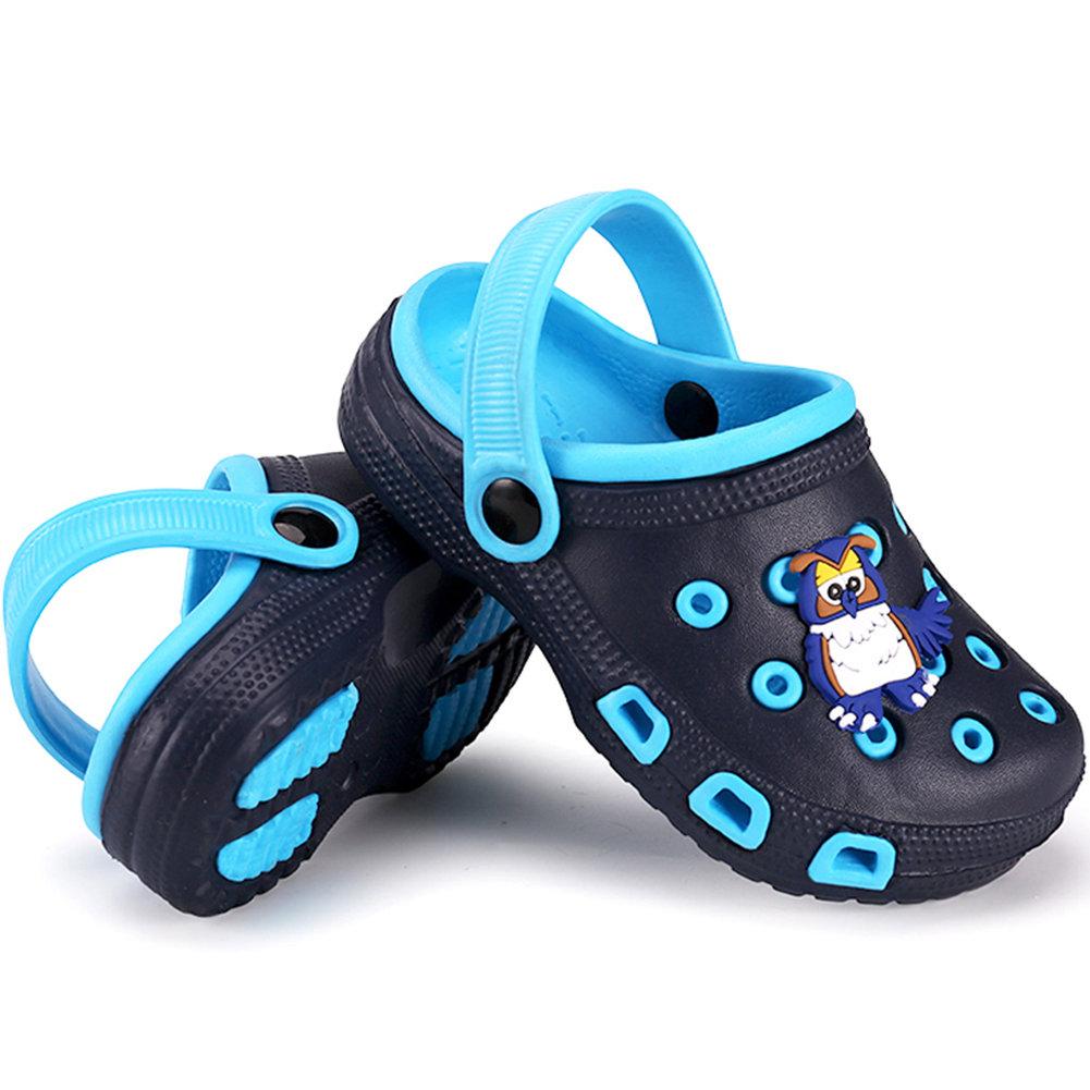 D509 Breathable Non-Slip Slippers Cavernous Shoes For Kids