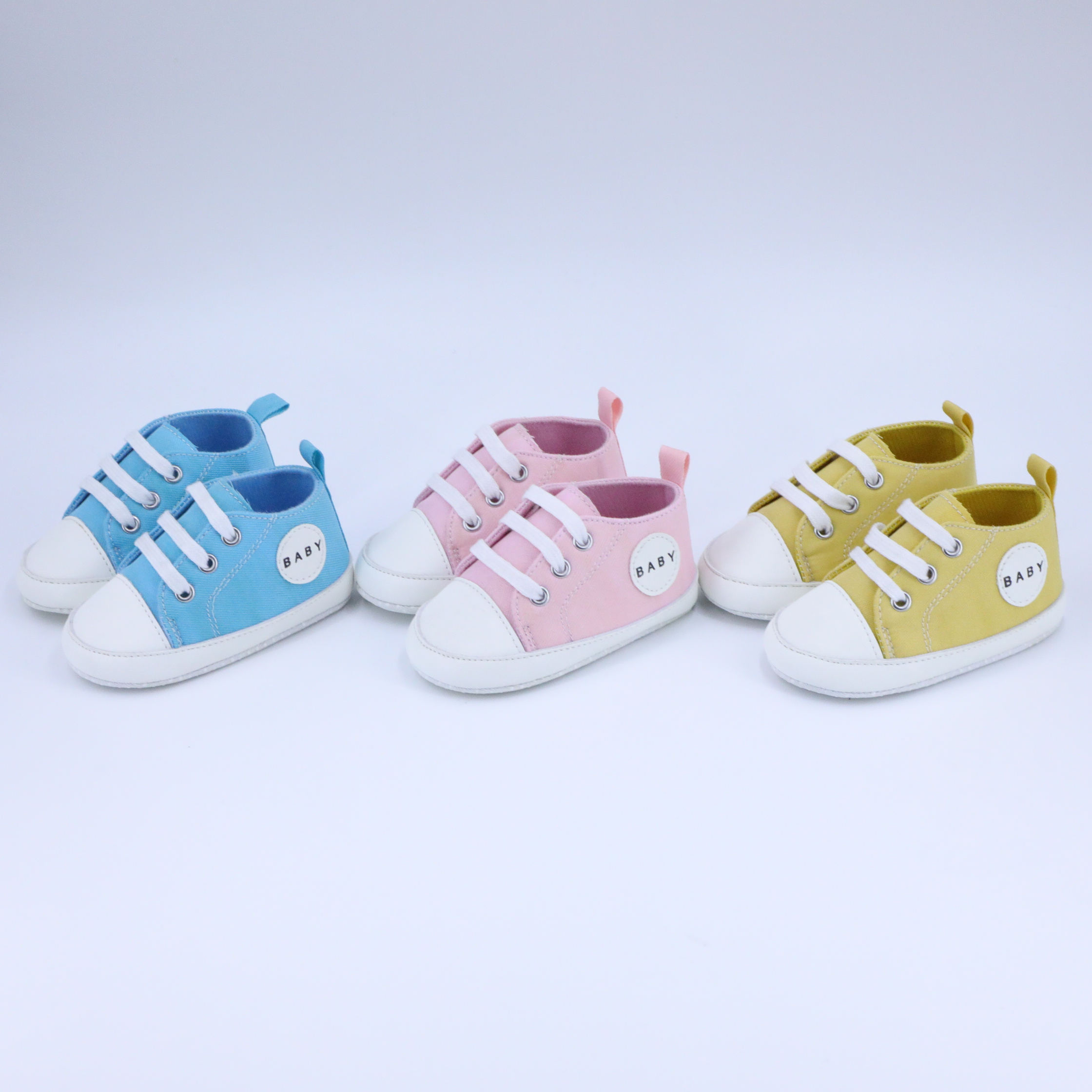 CG4194 Customize Baby Casual Shoes Canvas Cotton Sole Infant Crib Shoes