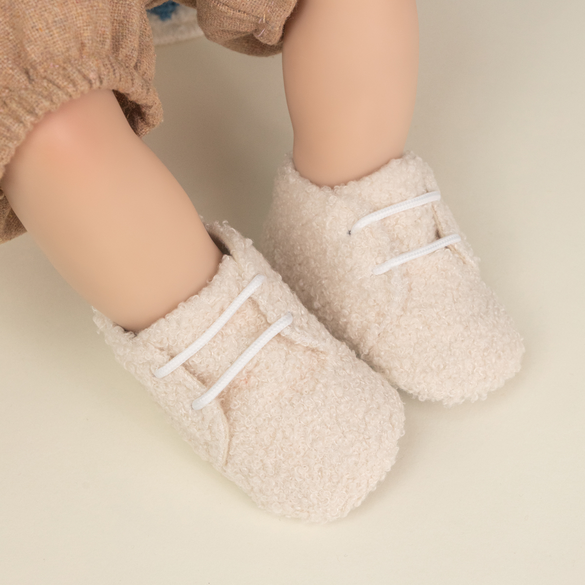 Fleece No-Strap Anti-Slip Baby Walking Shoes Wholesale-JZ Baby