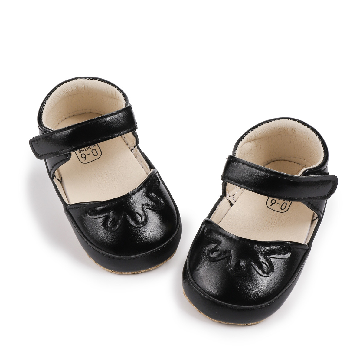 Lightweight Durable PU Toddler Girls Shoes Wholesale-JZ Baby
