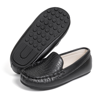 5126-Kid PU Upper Non Slip Loafer Casual Shoes