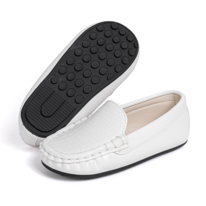 5126-Kid PU Upper Non Slip Loafer Casual Shoes